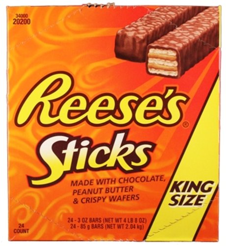 Reeses King Size Sticks Peanut Butter Bars 24ct logo