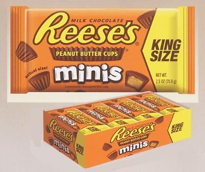 Reese’s Mini Peanut Butter Cups King Size logo