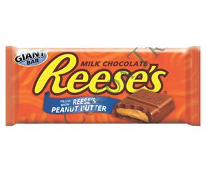 Reese’s, Peanut Butter Cup, Milk Chocolate Giant Bar, 6.8oz (Pack of 6) logo