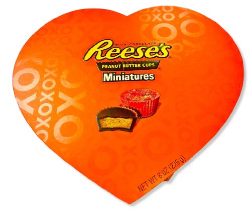 Reese’s Peanut Butter Cups Miniatures Heart Box logo