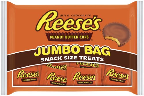 Reese’s Peanut Butter Cups, Snack Size, 19.5 ounce Bags (Pack of 3) logo