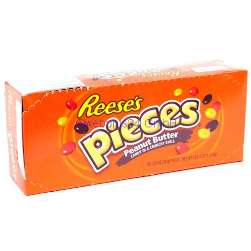 Reeses Pieces Candy Bar – 1.53 Oz Each, 36 Pieces logo