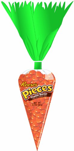 Reese’s Pieces Easter Carrot, 3.2 ounce Packages (Pack of 12) logo