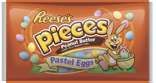 Reese’s Pieces Easter Pastel Eggs, 10 ounce Bags (Pack of 4) logo