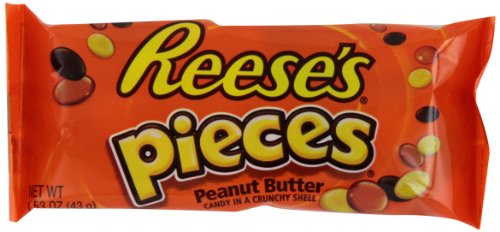 Reese’s Pieces Peanut Butter Candies, 1.53 ounce Packets (Pack of 36) logo