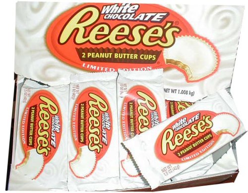 Reeses (reese’s) Peanut Butter Cups White logo