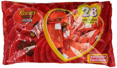 Reese’s Valentine’s Minis Valentine Exchange Snack Size Bag, 17.28 Ounce logo