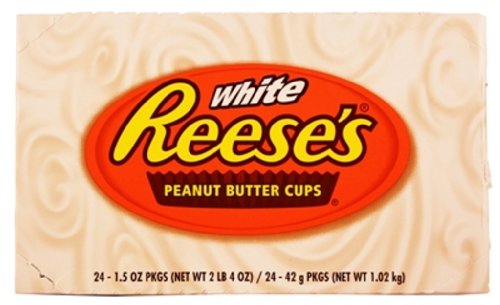 Reeses White Peanut Butter Cups 24ct logo