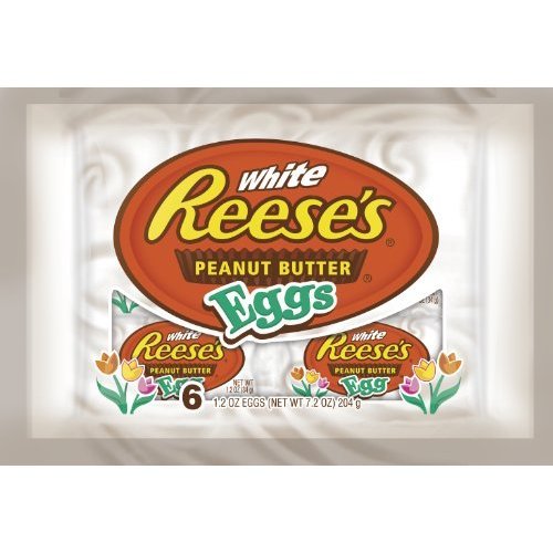 Reese’s White Peanut Butter Eggs For Easter 6/ 1.2 Oz Individuals 2 Pack logo