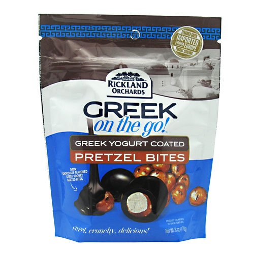 Rickland Orchards Dark Chocolate Greek Yogurt Coated Pretzels (6x6oz) logo