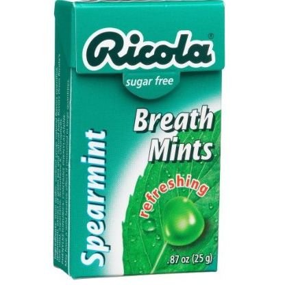Ricola Breath Mint Spearmint (Pack of 12) logo