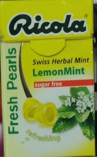 Ricola Swiss Herbal Sugar-free Mint Lemon Candy X 5packs logo