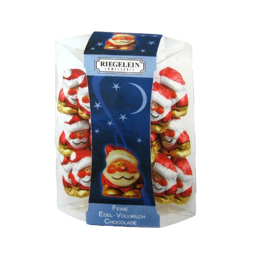 Riegelein Chocolate Santa Minis Gift Box 100g logo