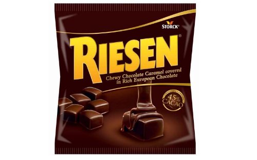 Riesen Chewy Chocolate Caramel – 2.65oz (Pack of 3) logo