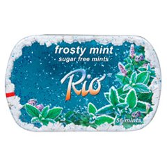 Rio Frosty Mint Sugarfree Candy 14gm X 5 logo