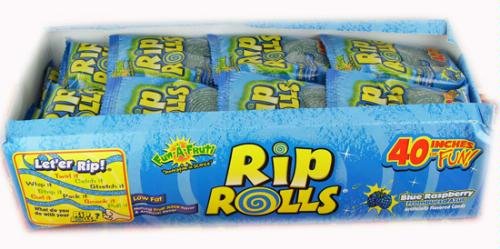 Rip Rolls – Blue, 24 Count Display Box logo