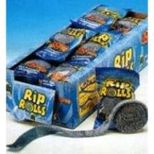 Rip Rolls Rip Rolls Blue Raspberry 1.4 Oz (Pack of 24) logo