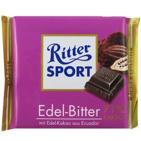 Ritter Bittersweet Dark Bar (1 – 3.5oz Bar) logo