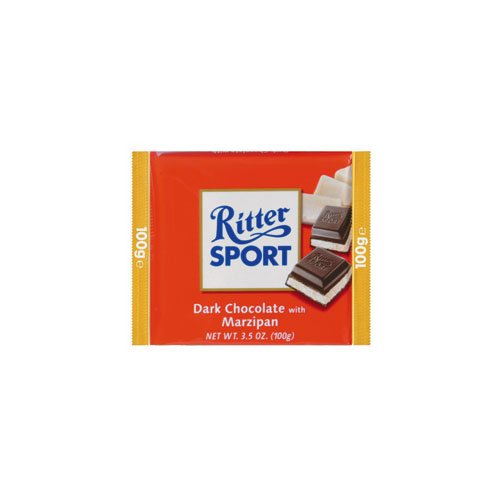 Ritter Dark W/ Marzipan (economy Case Pack) 3.5 Oz Bar (Pack of 12) logo