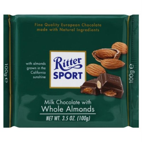 Ritter: Milk Choc, Almond, 3.5 Oz logo