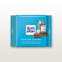 Ritter Sport Alpine Milk Chocolate (12/3.5oz) logo