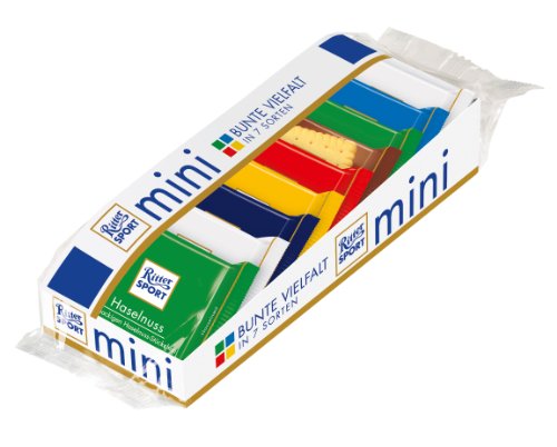 Ritter Sport, Assorted Minis, 4.72 ounce Bags (Pack of 12) logo