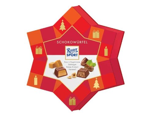 Ritter Sport Christmas Star Minis Gift 152g logo