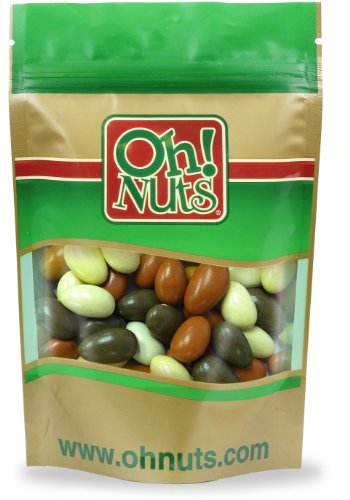 Roasted Flavored Mix Jordan Almonds 5 Pound Bag – Oh! Nuts logo