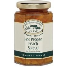 Robert Rothschild Farm Hot Pepper Peach Spread, 7.5 Ounce — 6 Per Case. logo