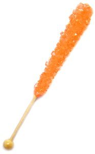 Rock Candy Crystal Sticks Orange 12ct. logo