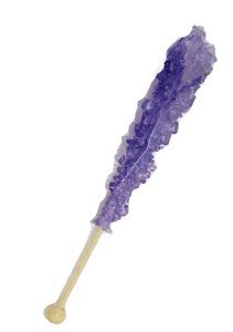 Rock Candy Crystal Sticks Purple Grape 12ct. logo