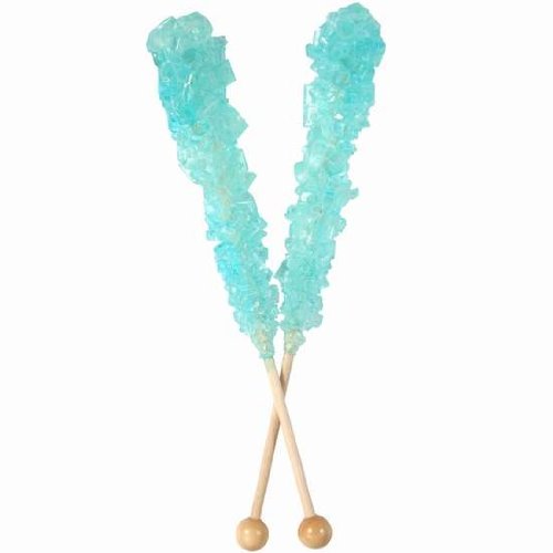 Rock Candy Sticks Cotton Candy-10ct logo