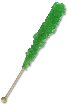 Rock Candy Sticks – Root Beer (wrapped)-10 Sticks logo