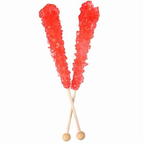 Rock Candy Sticks Strawberry-20ct logo