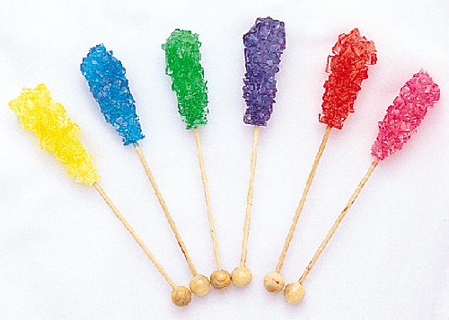 Rock Candy Swizzle Sticks 72ct Individually Wrapped logo