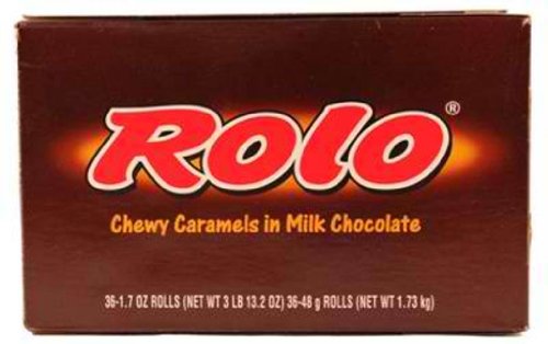 Rolo Caramels In Milk Chocolate Rolls 36ct logo