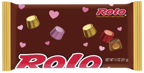 Rolo Valentine’s, Caramel In Milk Chocolate, 11 ounce Bag logo