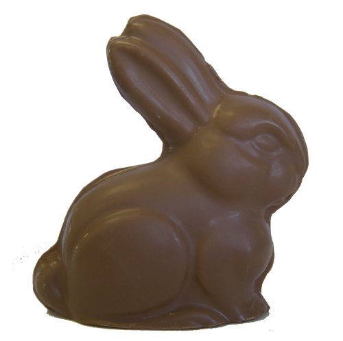 Round Sitting Chocolate Easter Bunny 6 Oz logo