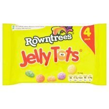 Rowntree’s Jelly Tots 4 Pack 112g logo