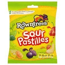 Rowntree’s Sours Pastilles 165g logo