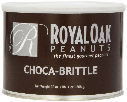 Royal Oak Gourmet Chocolate Covered Peanut Brittle, 20 ounce Tins (Pack of 2) logo