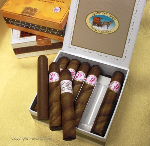 Royale Chocolate Cigars In Cigar Box logo