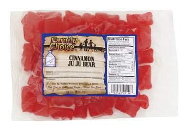 Ruckers Cinnamon Juju Bear Candy logo