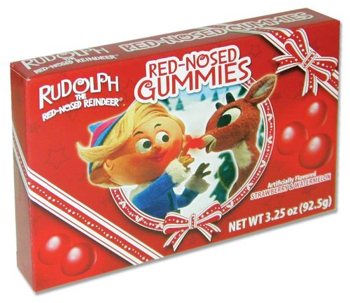 Rudolph The Red Nosed Reindeer Gummies – One Box logo