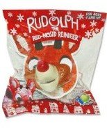 Rudolph The Red-nosed Reindeer Lip Pops Lollipops – Rudolph logo