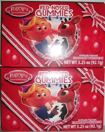 Rudolph The Red-nosed Reindeer Red-nosed Gummies 6.5 Oz logo