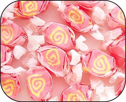 Rum Gourmet Salt Water Taffy 1 Pound Bag logo