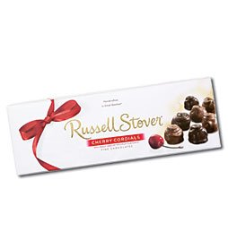 Russel Stover Chocolates 9579 9.25oz. Cherry Cordials logo