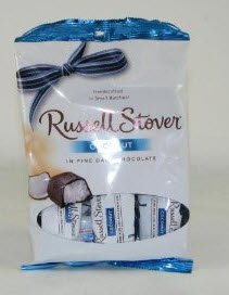 Russell Stover Coconut In Fine Dark Chocolate logo