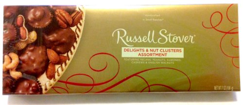 Russell Stover Delights & Nut Cluster Assortment 7oz logo